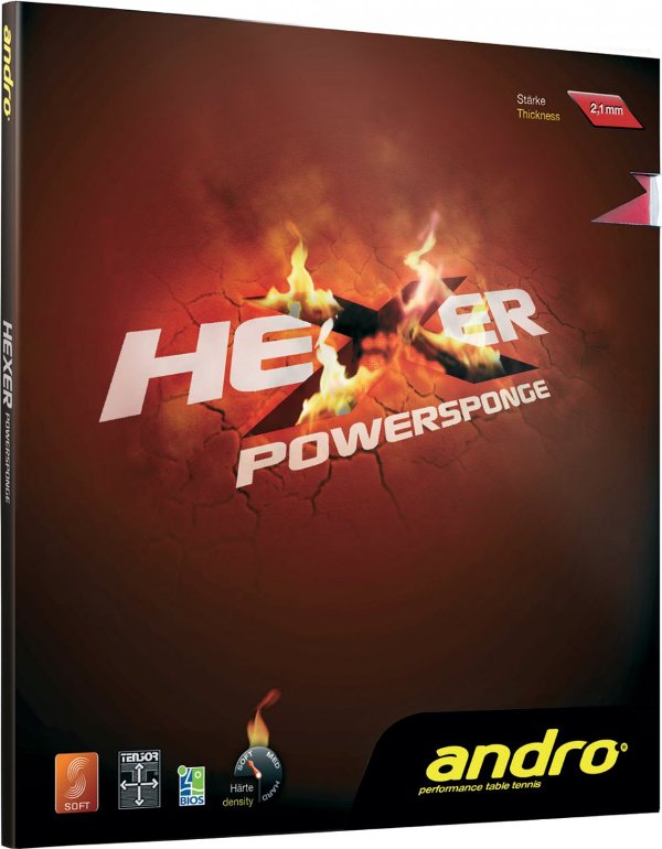 andro Hexer Powersponge, More Sound, More Control - Its MAGIC