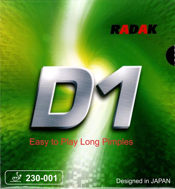 RADAK D1 easy to play Long Pimples