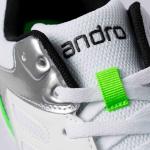 Andro Cross Step 2 Table Tennis Shoes - White/Black/Green